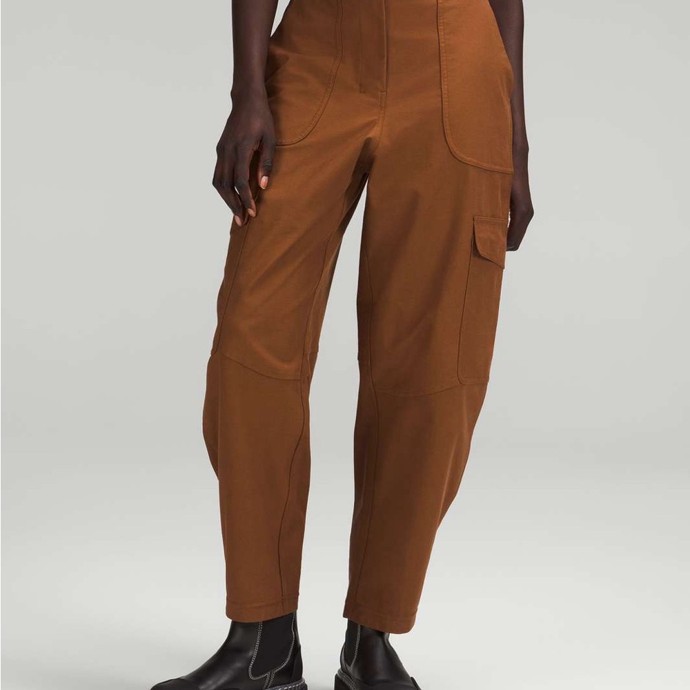 Women's Brown Cargo Pants